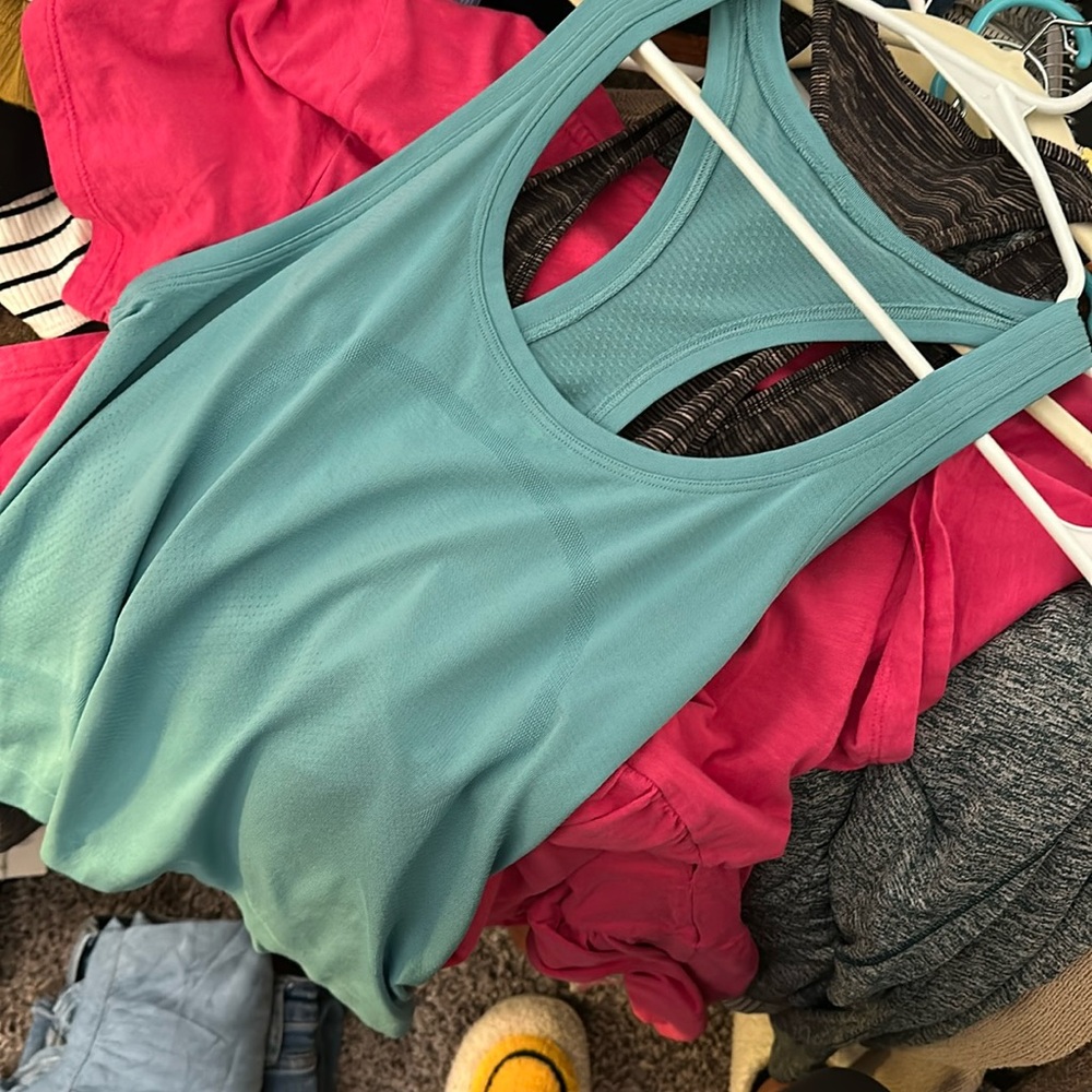 Teal Lululemon Tank